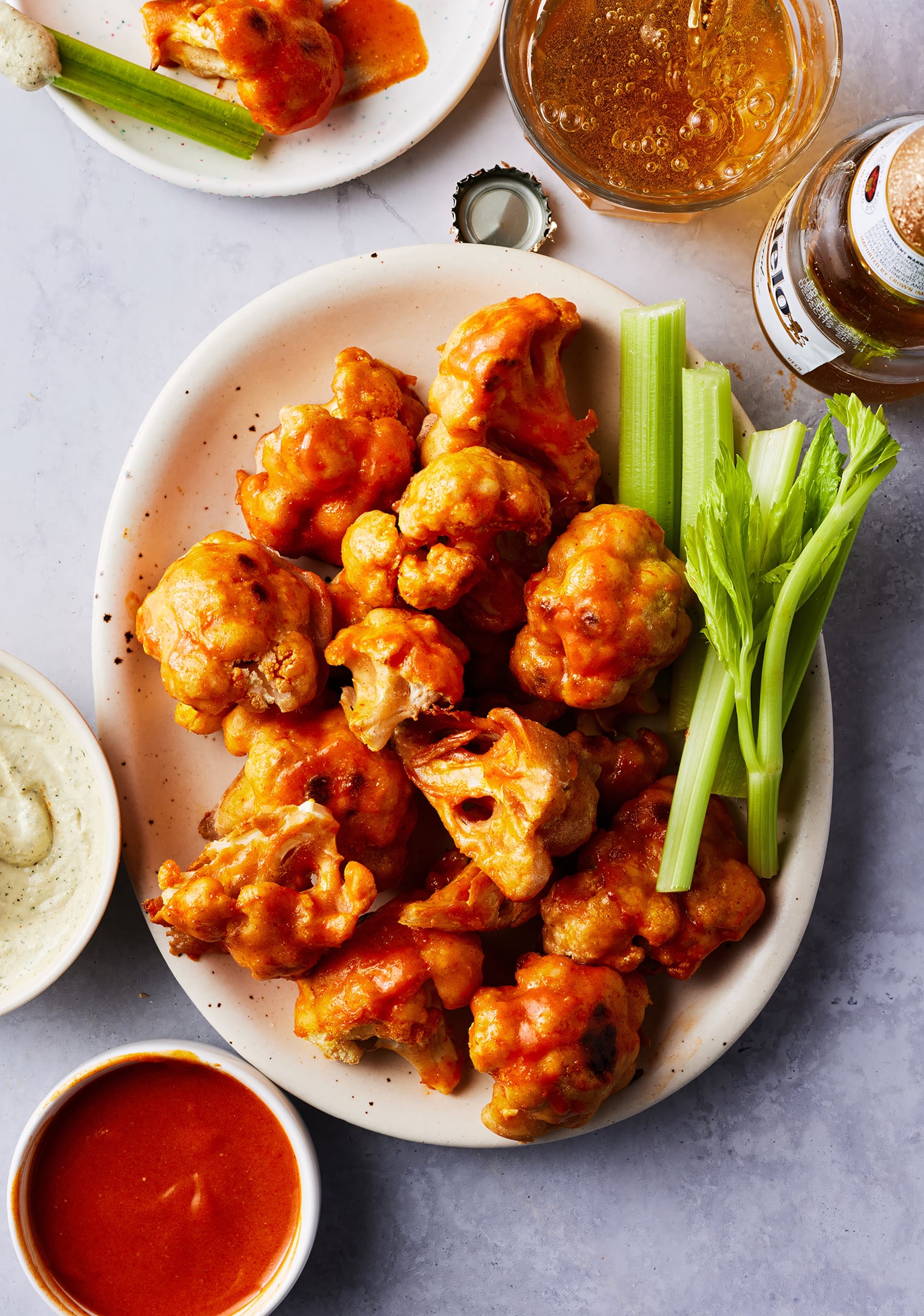 Crispy Air Fryer Buffalo Cauliflower: Perfect Game Day Bites